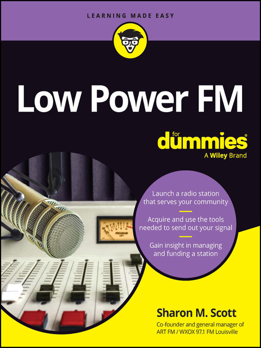 Title details for Low Power FM For Dummies by Sharon M. Scott - Available